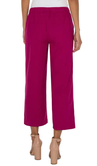 Liverpool Pull On Wide Leg Crop Trouser LIVERPOOL