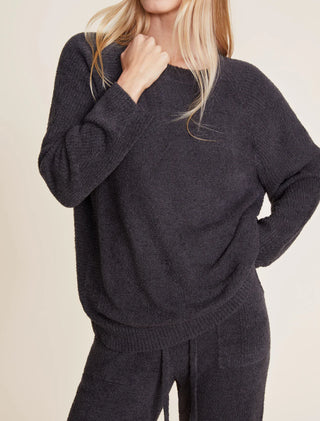 Barefoot Dreams CozyChic Lite Rib Blocked Pullover - Harlynn & Gray