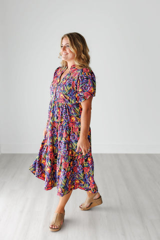 Michelle McDowell Evie Wanderlust Tiered Dress