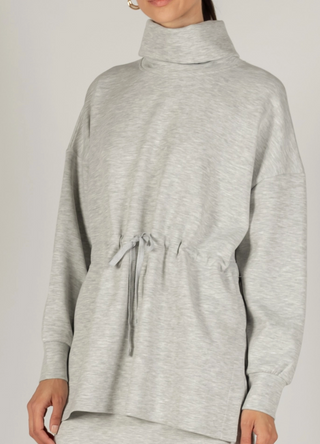 LUXE Scuba Buttery Soft Sweatshirt with Draw String