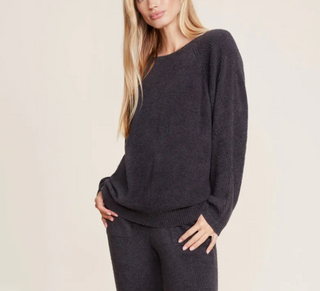 Barefoot Dreams CozyChic Lite Rib Blocked Pullover - Harlynn & Gray