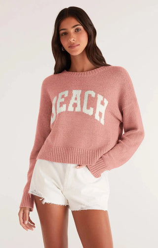 Sienna Beach Sweater Champagne Blush