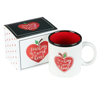 Teaching is a Work of Heart Coffee Mug