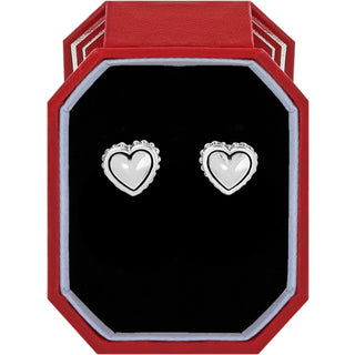 Pretty Tough Petite Heart Post Earrings in Gift Box
