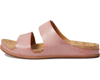 Born Kork-Ease Tutsi Pink Leather with Cork Bed Ergonomic Sandal