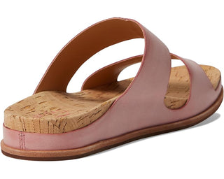 Born Kork-Ease Tutsi Pink Leather with Cork Bed Ergonomic Sandal