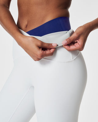 SPANX Vivid White Booty Boost Active 7/8 Leggings